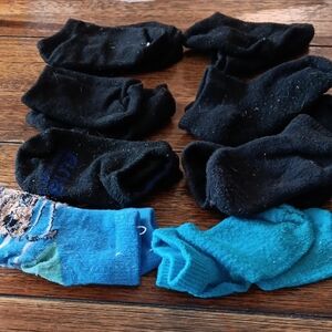 Black and Blue Baby BoySocks